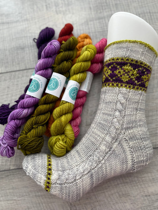 Pattern: Valerie Sock